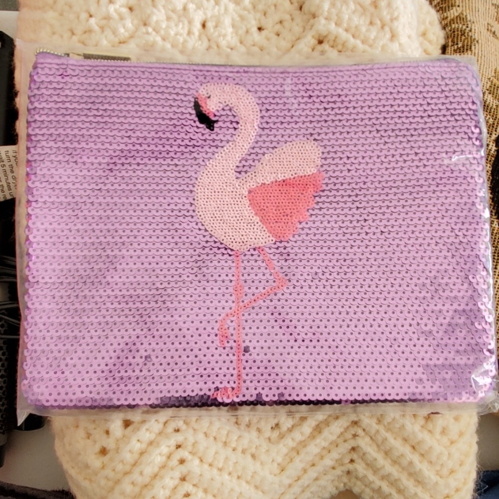 Tarte Flamingo Bag SEQUINS!